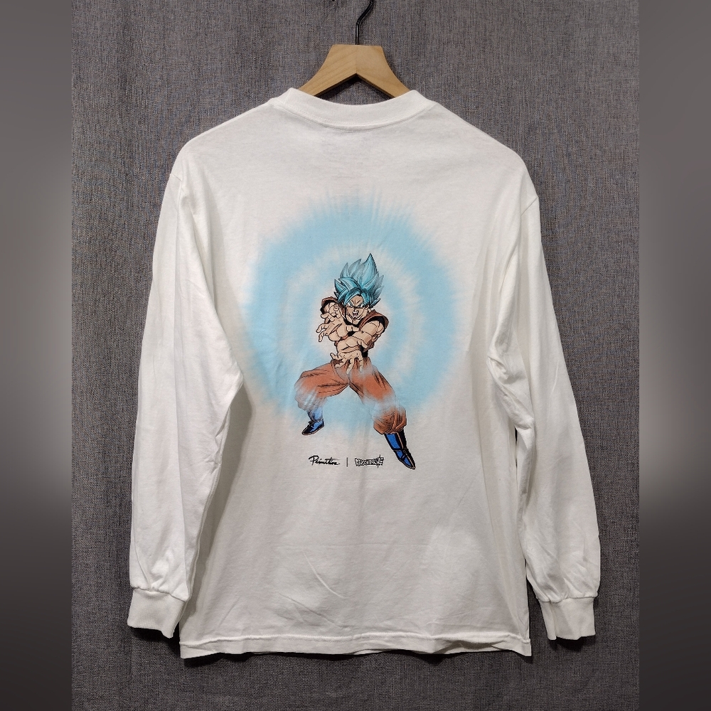 NWT Primitive x Dragon Ball Super Energy Longsleeve Tee Mens M White Retro Y2K